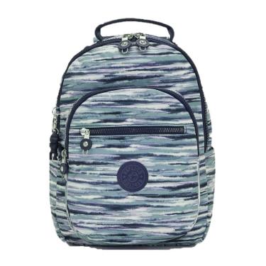 Imagem de Mochila Kipling Seoul com Listras - Compartimento p/ laptop