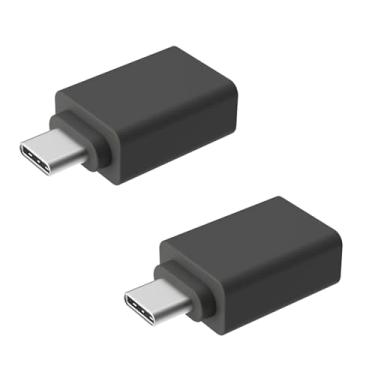 Imagem de Adaptador USB-C para USB-A para MacBook, PC, Android, iPhone, receptores dongles, teclados, mouse, webcams, transferência de imagem da câmera, discos rígidos portáteis, impressoras, alto-falantes,