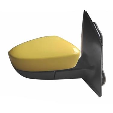 Imagem de Substituição do espelho lateral do passageiro adequado para Volkswagen VW Polo Vento Sedan 2010-2015 Conjunto de espelho retrovisor lateral acessórios de aquecimento, ajuste de lente elétrica