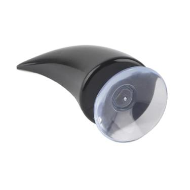 Imagem de Capacete de Motocicleta Diabo Demônio Chifre Otário Acessórios de Decoração Vermelho Preto Laranja Verde Rosa Design Elástico Borracha de (Preto)