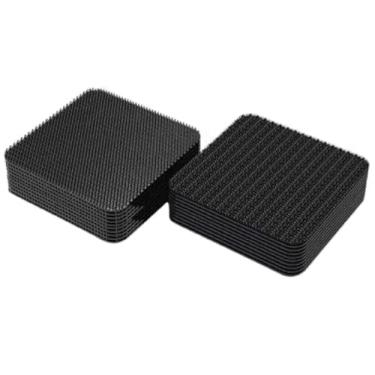 Imagem de Dupla Face com fecho de contato Adesiva para Fixação de Móveis, Tapetes, carpetes, quadros, molduras, Fixa Tela Mosquiteira, Artesanato, utensílios em geral e Ferramentas (Quadrado, 5)