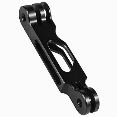 Imagem de Goliton Suporte de montaria, haste de extensão de metal, haste de extensão de capacete compatível com câmera GoPro 11/10/9/insta360 X3 (85 mm)