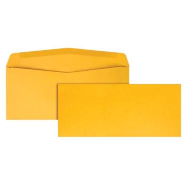 Imagem de Quality Park Envelopes empresariais Kraft, 12,7 kg, #10, 10 x 24 cm, 500 por caixa (11162)