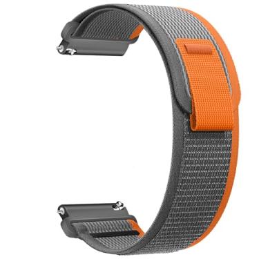 Imagem de Pulseira de nylon compatível com Samsung Galaxy Watch 7/FE/6/5 Pro 4 3/Watch 4 6 Classic/Active/Gear S2 S3 Frontier, pulseira esportiva de 20 mm e 22 mm para Galaxy Watch de 47 mm, 43 mm, 45 mm, 40