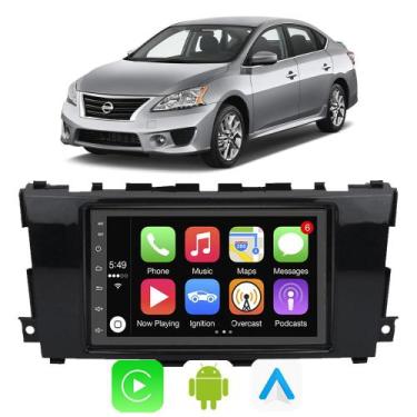 Imagem de Kit Multimidia  Altima 2013 2014 Android-Auto/Carplay 7" Voz Google Si
