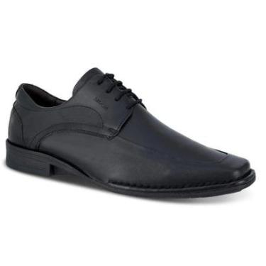 Imagem de Sapato Social Elegante em Couro Masculino Ferracini 5333 Preto-Masculino