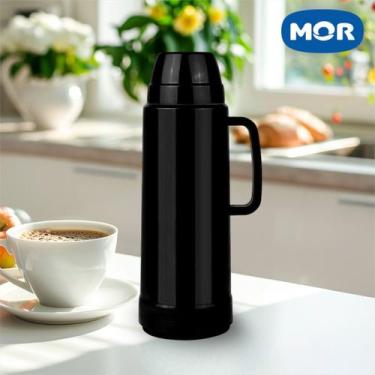 Imagem de Garrafa térmica 1 Litro café chá Mor 24 Horas Quente Garantido Diversa