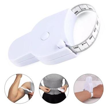 Imagem de Trena Antropométrica - Fita Métrica Corporal 1,5m com Trava - Global