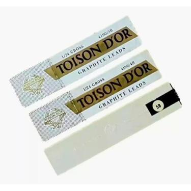 Imagem de 3 Estojos de Grafites  Mina 2.5mm Koh I Noor 3b 4b 5b