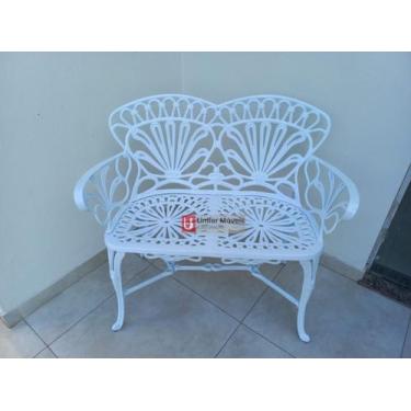 Imagem de Banco de Jardim Primavera em Alumínio Fundido Unifer Móveis