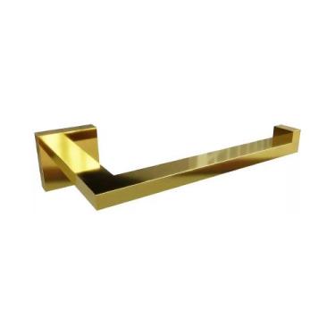 Imagem de Papeleira Eterna Gold Aço Inox - Italy Line , Gold Brilhante