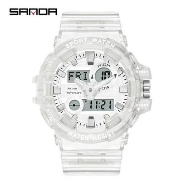 Imagem de Relógio de quartzo estilo G masculino, marca top, esporte, militar, LE