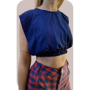 Imagem de Cropped Canoa Liso - Clã Authentic Outfit, M, Preto