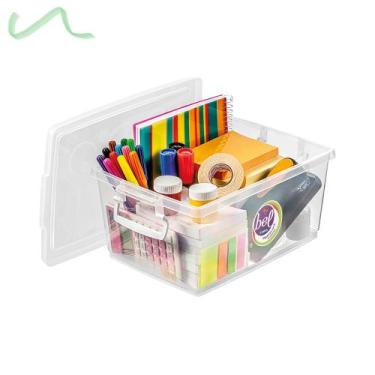 Imagem de Caixa Organizadora Resistente Multiuso 4L Com Trava Ordene