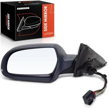 Imagem de A-Premium Espelho retrovisor elétrico do lado do motorista - compatível com Audi A3/A3 Quattro 2011 2012 2013 - Espelho retrovisor externo dobrável aquecido elétrico com seta - Substituição #