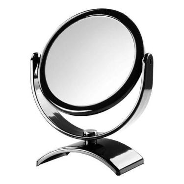 Imagem de Espelho De Maquiagem Com Lente De Aumento 5x Gardie Preto - Anny Aemax