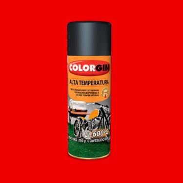 Imagem de Tinta spray luminosa vermelho 755 colorgin 350ml - 000026