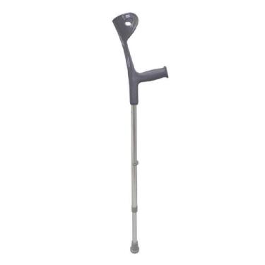 Imagem de Par de Muletas tipo Canadense Sequencial 110KG, Cinza Escuro