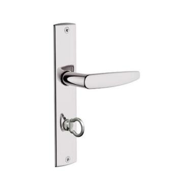 Imagem de Fechadura Para Porta De Abrir De Banheiro 716B112 Espelho 3f, Cromado