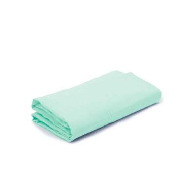 Imagem de Lençol de Elástico Avulso Berço Americano 70cm x 130cm x 15cm Verde Ar