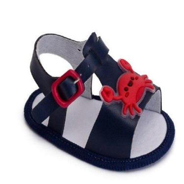 Imagem de Sandalia pimpolho infantil marinho caranguejo, 4