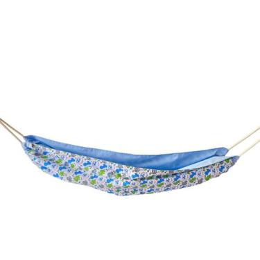 Imagem de Rede de berço para bebê dupla face  100% algodão - Casa Pink