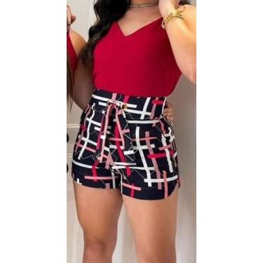 Imagem de Conjunto em alfaiataria feminino tamanho p - Conjunto feminino 