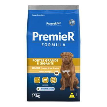 Imagem de Ração Premier Fórmula Cães Senior Gra/gig Frango 15kg - Premier Pet