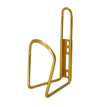 Imagem de Suporte Bike Garrafa Caramanhola Dourada Alumínio Bicicleta