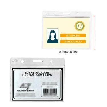 Imagem de Crachá 7x10 70 mmx100 mm Sem Prendedor Unitário - MIXJAM