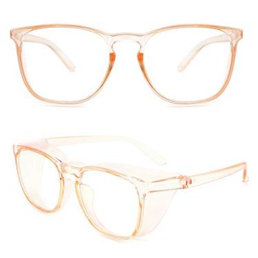 Imagem de Óculos de segurança Alsenor antiembaçamento óculos de proteção com bloqueio de luz azul, antipoeira e proteção UV para homens e mulheres