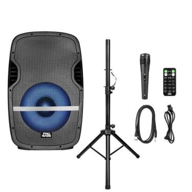 Imagem de Caixa De Som Amplificada 15 Polegadas 800w Bluetooth USB MP3 Elevate L