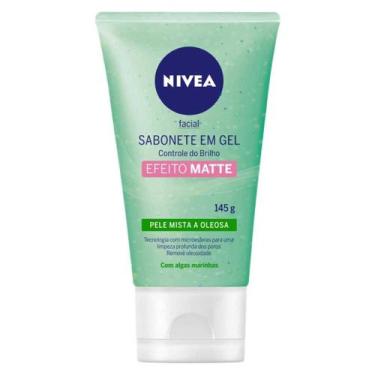 Imagem de Sabonete em Gel Efeito Matte Facial 145g - Nivea, 1, 145g
