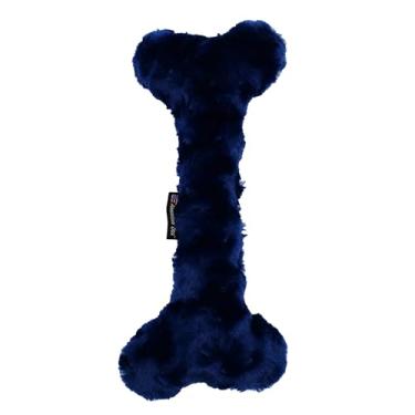 Imagem de American Dog Nuggle Bone – Brinquedo de pelúcia durável para cães com Squeaker feito nos EUA com material de lã macia e lavável na máquina com alta resistência ao desgaste, rasgo e encolhimento