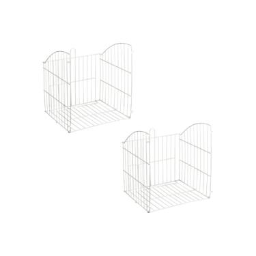 Imagem de Kit 2 Roupeiro Banheiro Aramado Móvel Planejado Desmontável