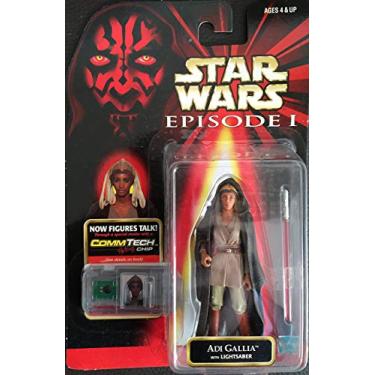 Imagem de STAR WARS EPISODE I ADI GALLIA with LIGHTSABER COMMTECH CHIP