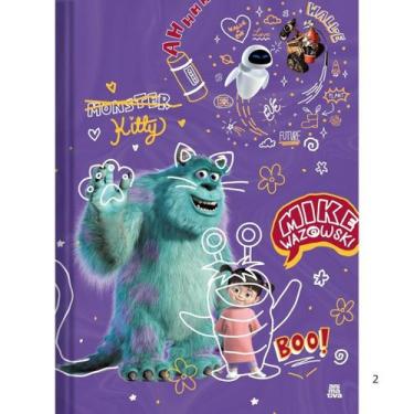 Imagem de Caderno Brochurao Univers 80fls Capa Dura Pixar Capa Sortida - Sao Dom