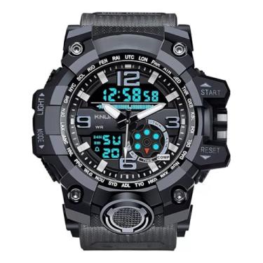 Imagem de Relógio Lukesports Masculino Militar Digital e Analogico (Preto)