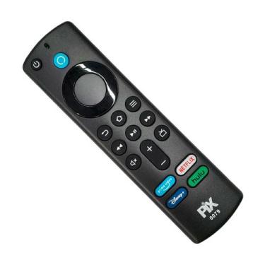 Imagem de Controle Remoto Comando De Voz Compatível Fire Stick Lite 3 - PIX