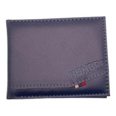 Imagem de Carteira Masculina Pequena material sintético 3 Cartões CNH RG Proteçã