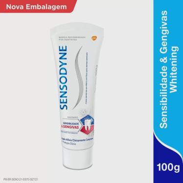 Imagem de Creme Dental Sensodyne Sensibilidade Gengivas Whitening 100g