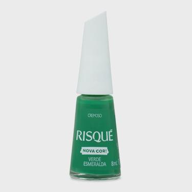 Imagem de Esmalte risqué verde esmeralda cremoso 8ML