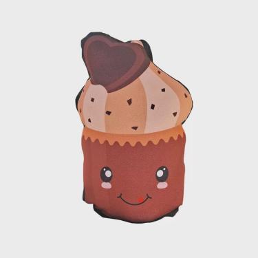 Imagem de Peso de Porta Cupcake Chocolate Kawaii