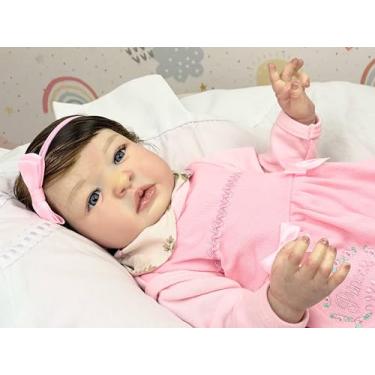 Imagem de Bebê Reborn Boneca Realista, Toma Banho- Mama E Faz Xixi.