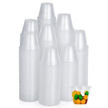 Imagem de Lilymicky Pacote com 500 copos de medicamentos descartáveis (28 g), copos medidores de plástico médico para fins médicos ou mistura e medição de resina, epóxi, artes e artesanato faça você mesmo