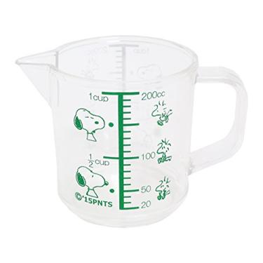 Imagem de OSK Copo medidor Snoopy (pequeno), capacidade da escala 200 ml (200 ml)