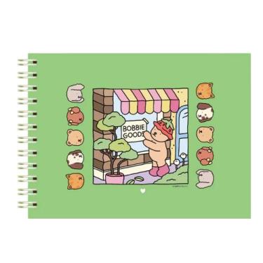 Imagem de Livro de Colorir Bobbie Goods Capa Dura 50 Folhas Caderno de Desenho P