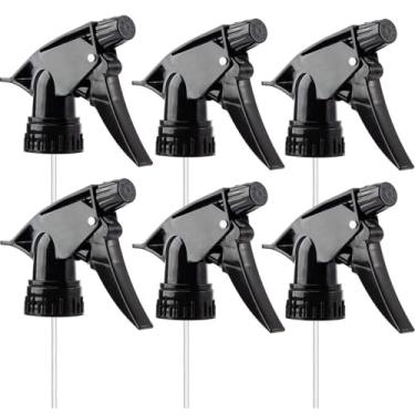 Imagem de 10 Pcs Bocal De Garrafa De Spray Bicos De Bomba De Garrafa Topos De Pulverizador De Gatilho Tampas De Garrafa De Spray De Gatilho Bomba Dispensadora Plástico Instantâneo Senhorita