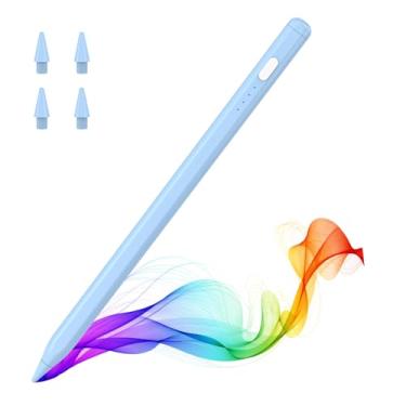 Imagem de MoKo Lápis para iPad (A16) 11ª 10ª geração, caneta Stylus para Apple iPad 11/10/9/8/7/6/A16, Mini 7/6/5, Air M3/M2 27.9 cm/33.0 cm/5/4/3, Pro M4 33.0 cm/32.8 cm cm/27,99 cm Sensibilidade de inclinação