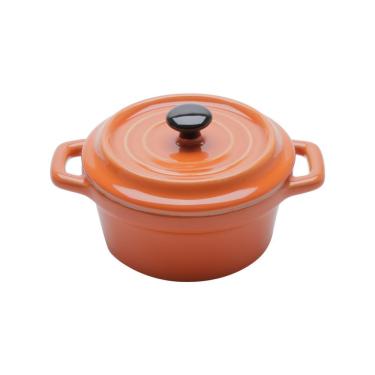 Imagem de Mini Caçarola Porcelana Laranja 150ml 35534 Bon Gourmet